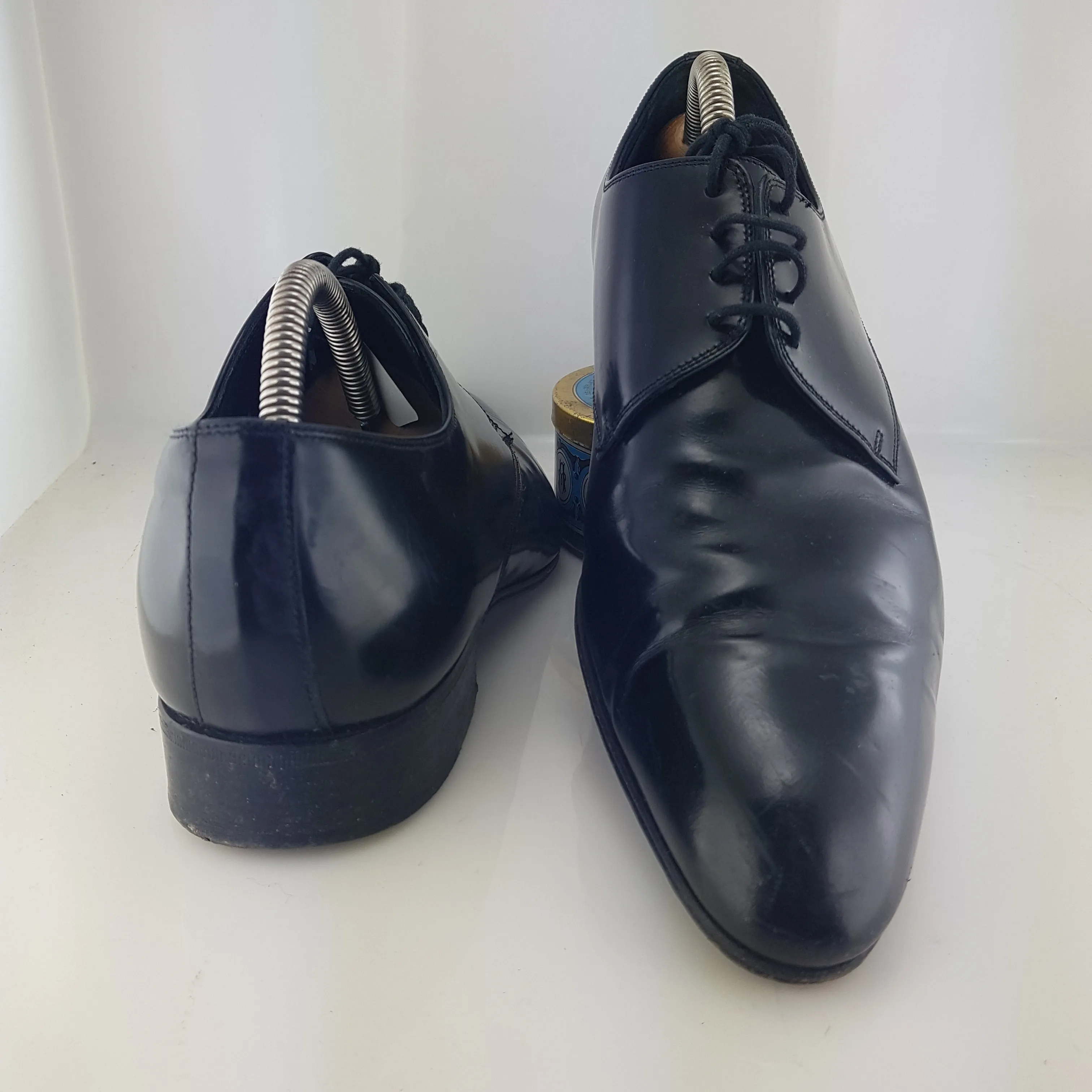 Leather derbies