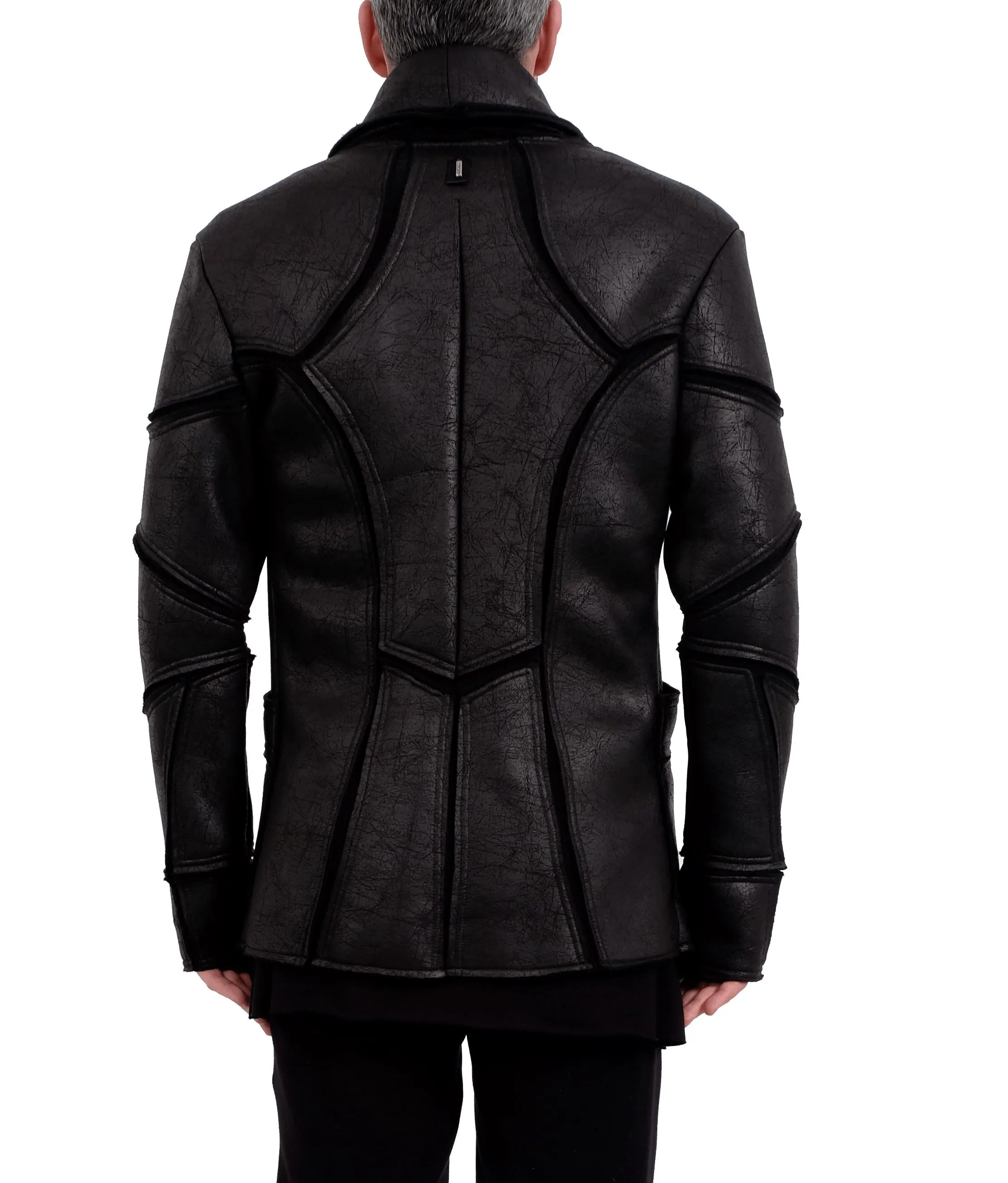 Leather Effect Blazer