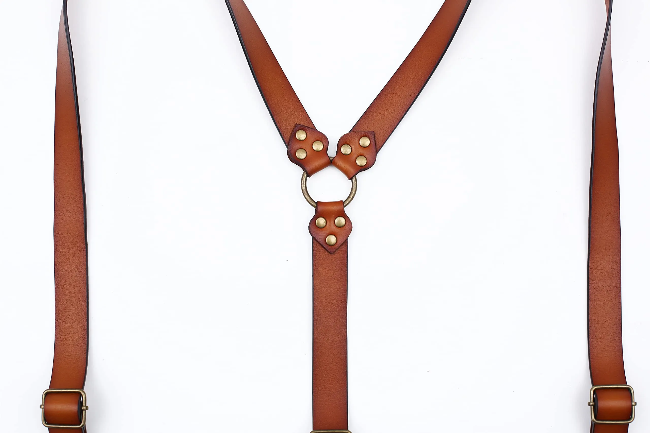 Leather Suspenders For Men Adjustable Design Genuine Leather Suspenders Groomsmen Gifts Mens Leather Suspenders
