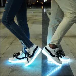 LED, USB Charging Luminous Shoes