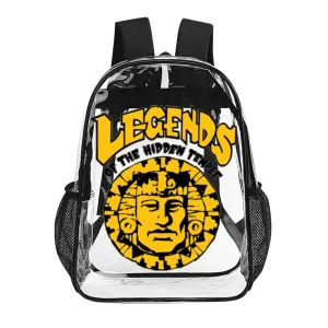 Legends Of The Hidden Temple Logo Transparent Backpack 17 inch