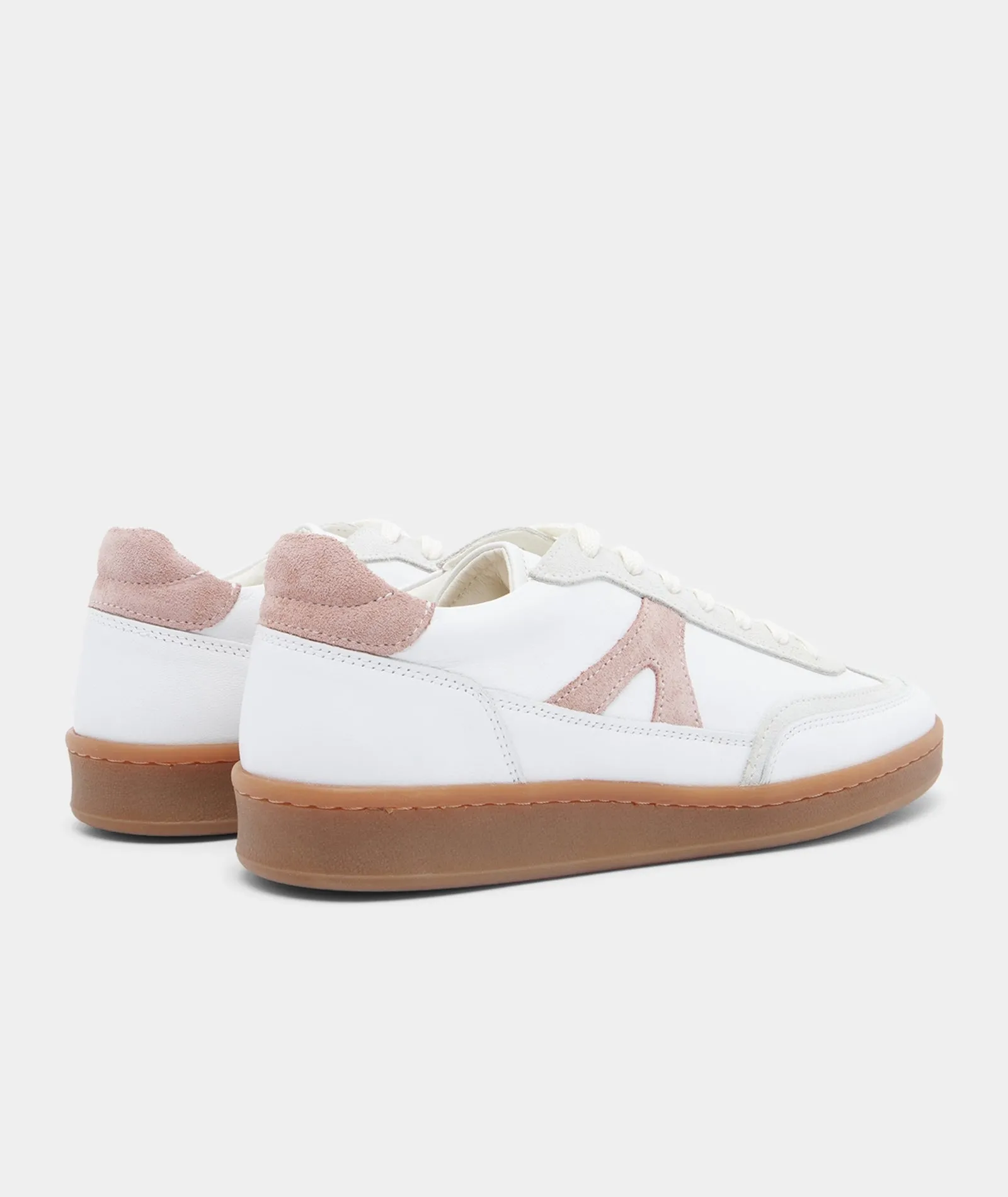 Liga - White/Rose Leather