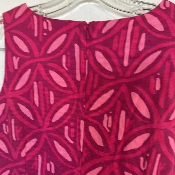 Lily Pulitzer women’s size 4 pink formal business cotton spandex zip lined