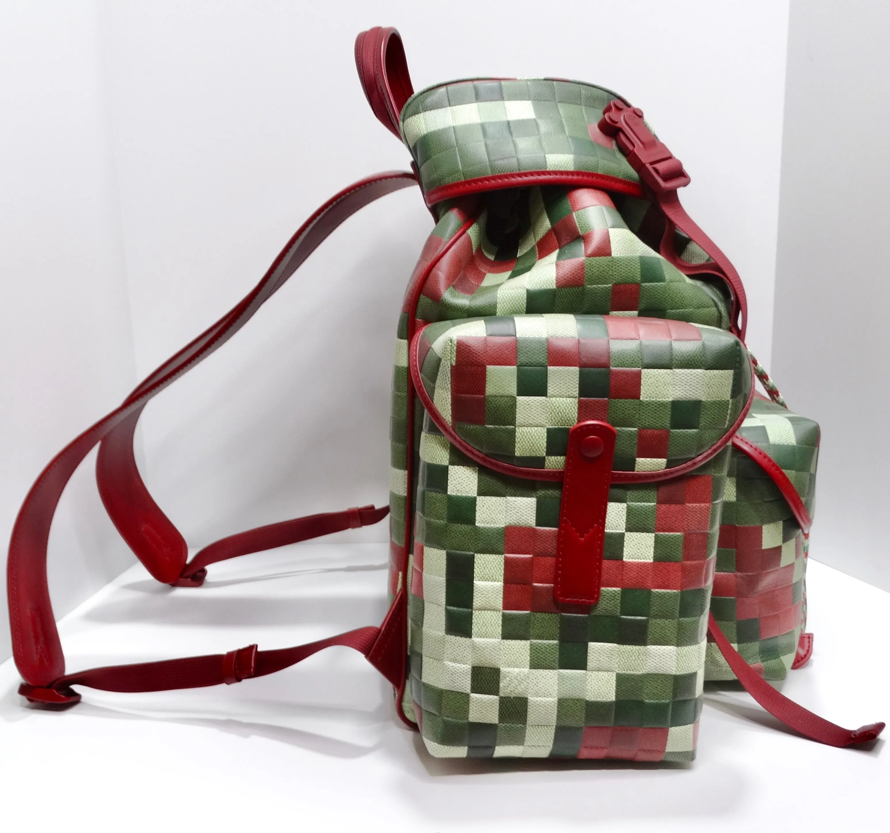 Louis Vuitton Spring 2024 Limited Edition Numbered Camouflage Damier Backpack