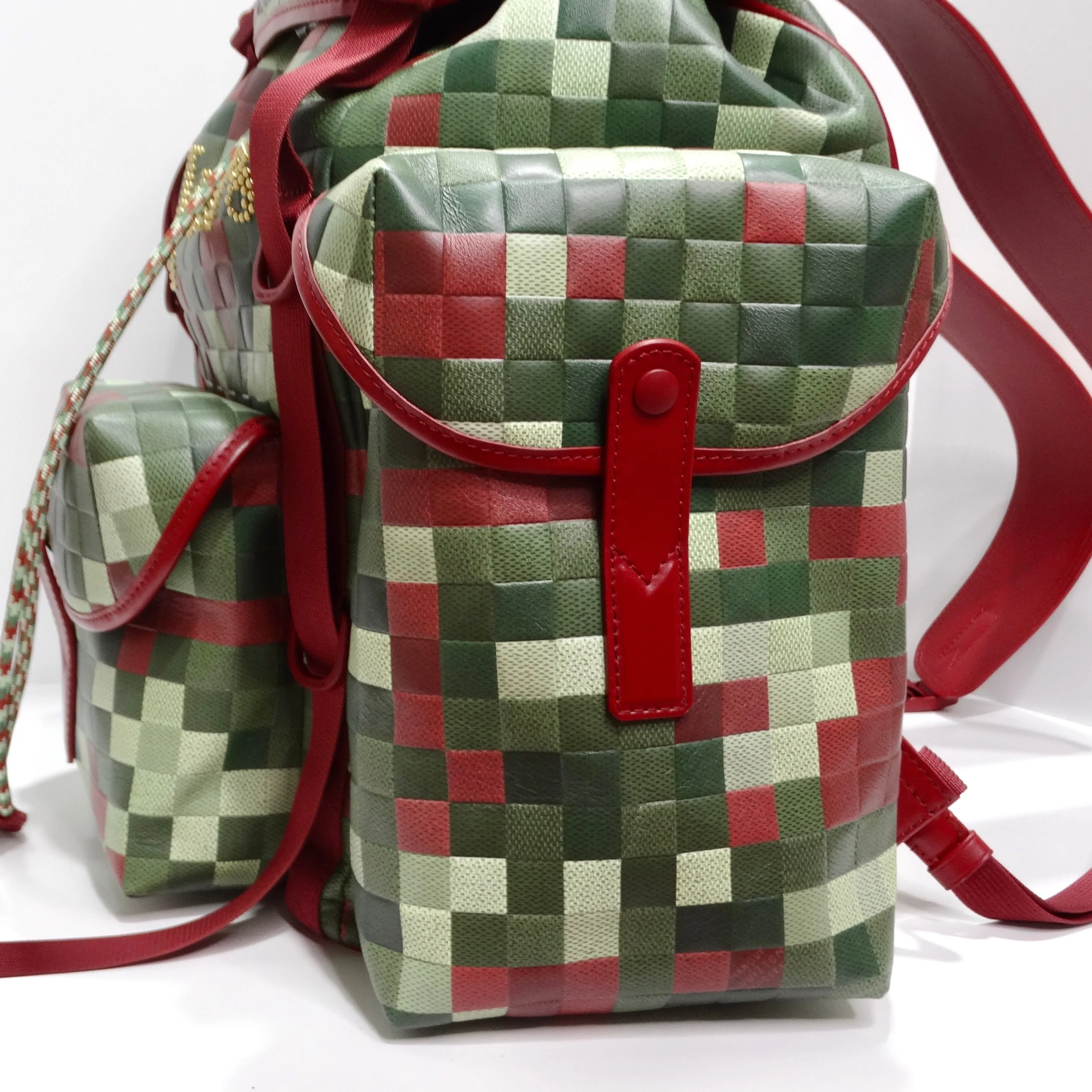 Louis Vuitton Spring 2024 Limited Edition Numbered Camouflage Damier Backpack