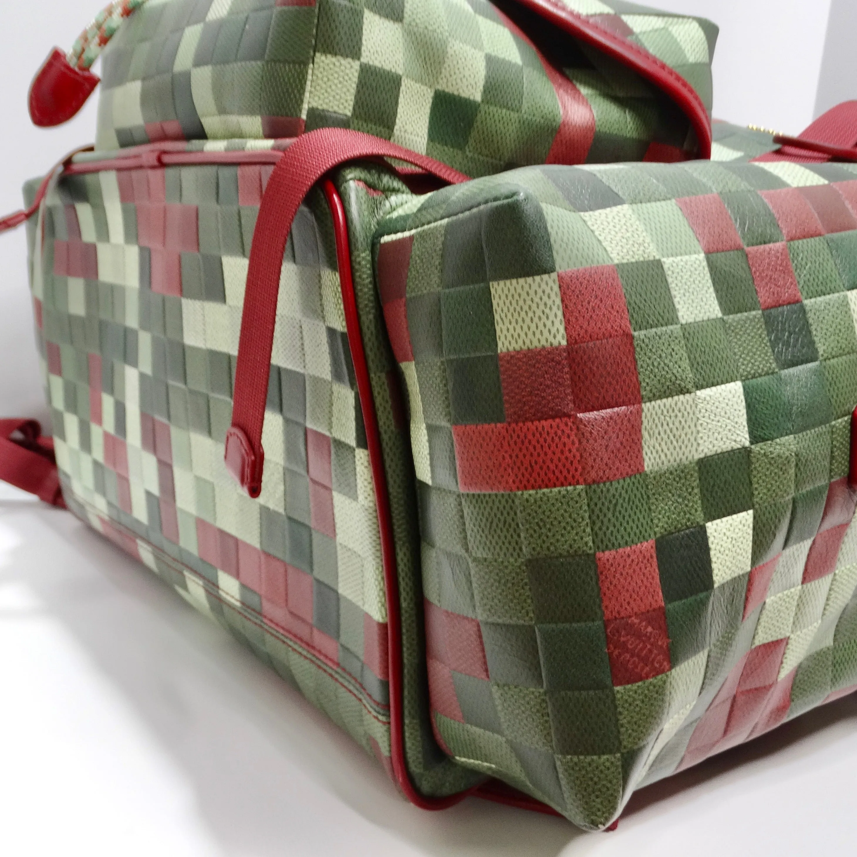 Louis Vuitton Spring 2024 Limited Edition Numbered Camouflage Damier Backpack