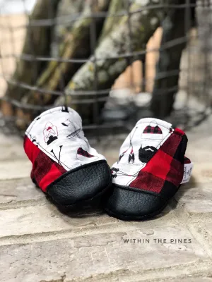 Lumberjack Plaid High Top Moccs