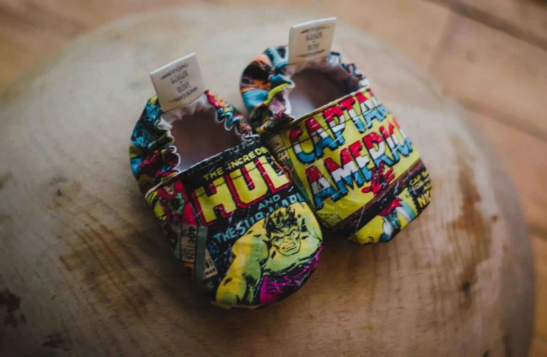 Marvel Soft Soled Baby Shoes