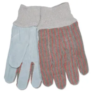 MCR Safety Split Shoulder Clute Pattern Gloves, Cowhide, Large, 1030