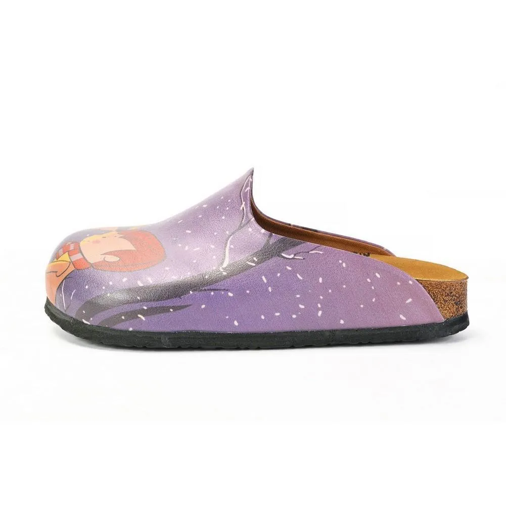 Men and Women Love, Snow Drops and Love is in the Air Written Patterned Clogs - CAL1404