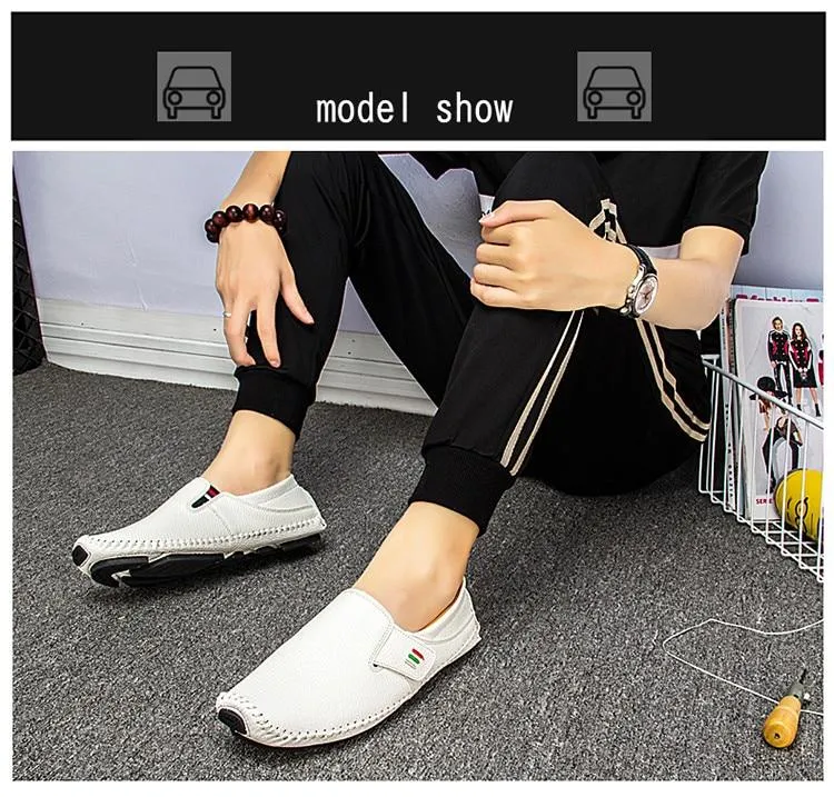 Men Breathable Casual Driving Boats Flats Loafers Shoes