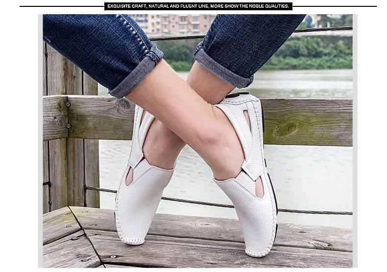 Men Breathable Casual Driving Boats Flats Loafers Shoes