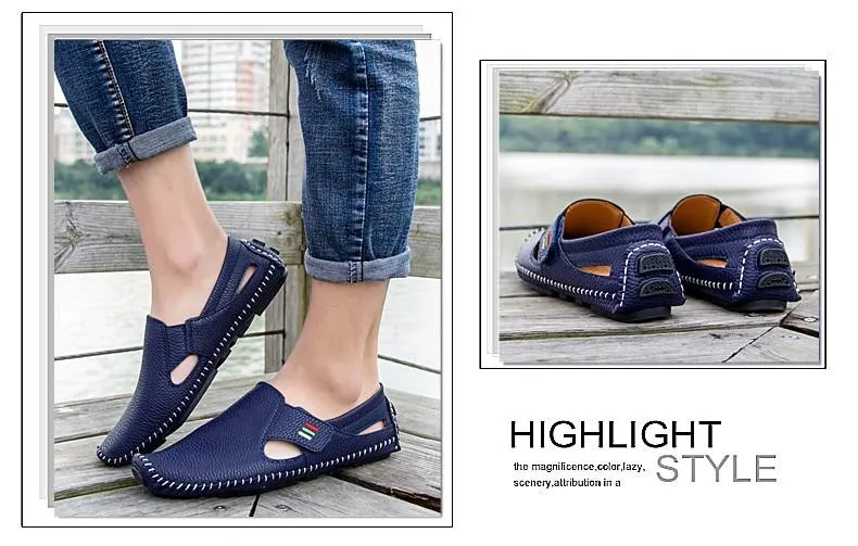 Men Breathable Casual Driving Boats Flats Loafers Shoes