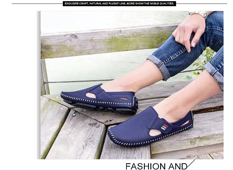 Men Breathable Casual Driving Boats Flats Loafers Shoes