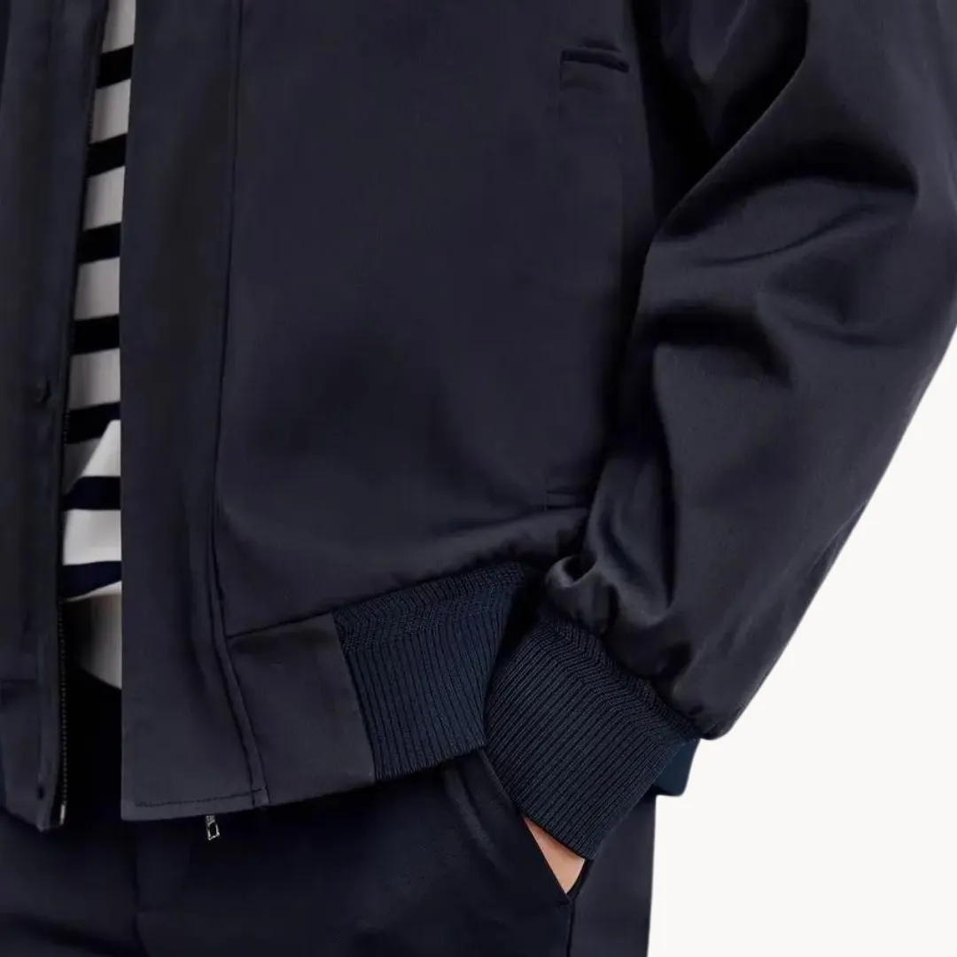 Men’s Casual Jacket – Snap Button Closure – Minimalist Design – Lightweight Smart Outerwear