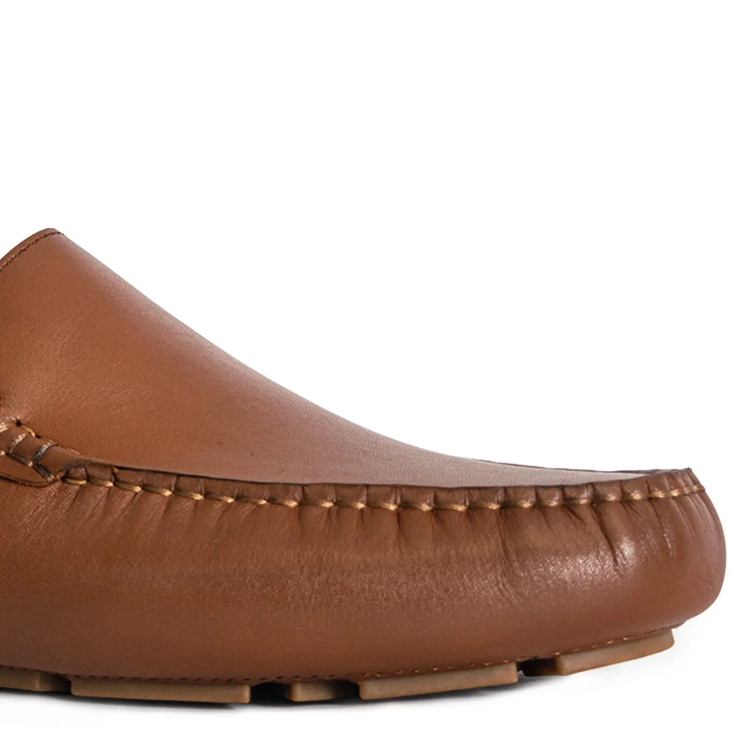 Men's Davenport Casual Loafers - Brown (25S00101)