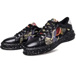 Men's Fashion Print Low Tops
