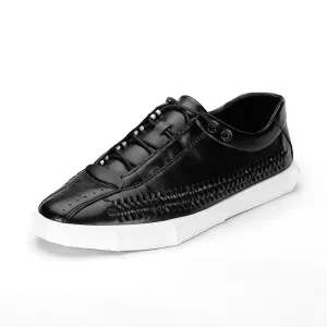 Men's Flat Knitted Vintage Lace Ups