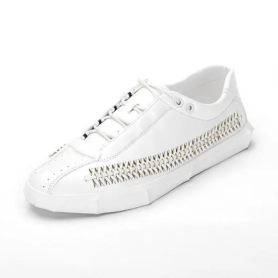 Men's Flat Knitted Vintage Lace Ups