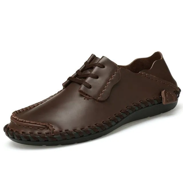 Men's Handmade Boat Shoes Up To Size 13