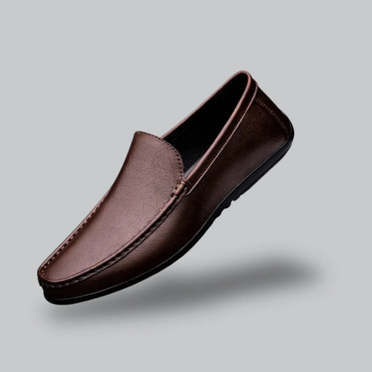 Men's Leather Loafers | Genuine Leather, Slip-On Design, Comfortable Business Shoes