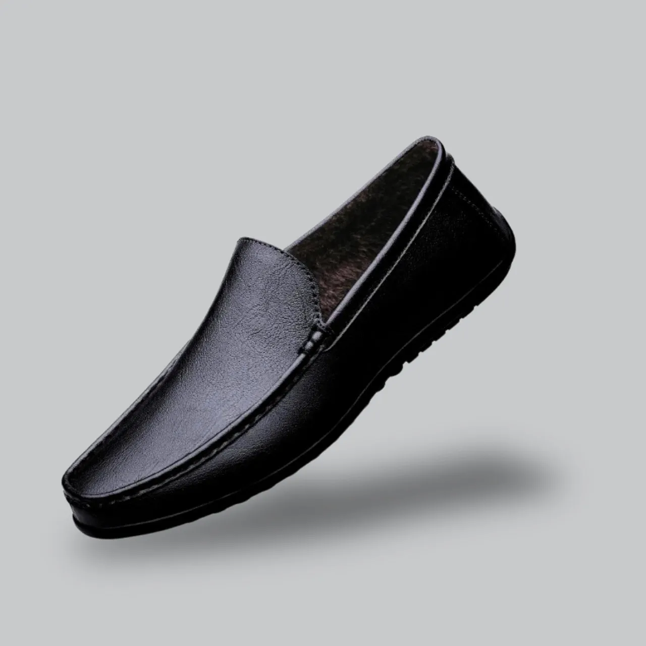 Men's Leather Loafers | Genuine Leather, Slip-On Design, Comfortable Business Shoes