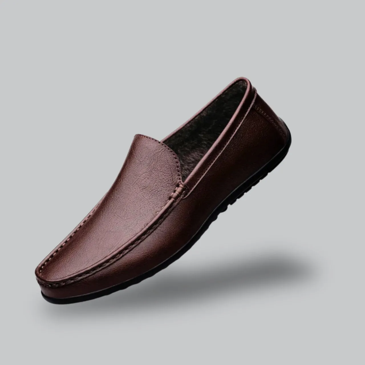 Men's Leather Loafers | Genuine Leather, Slip-On Design, Comfortable Business Shoes