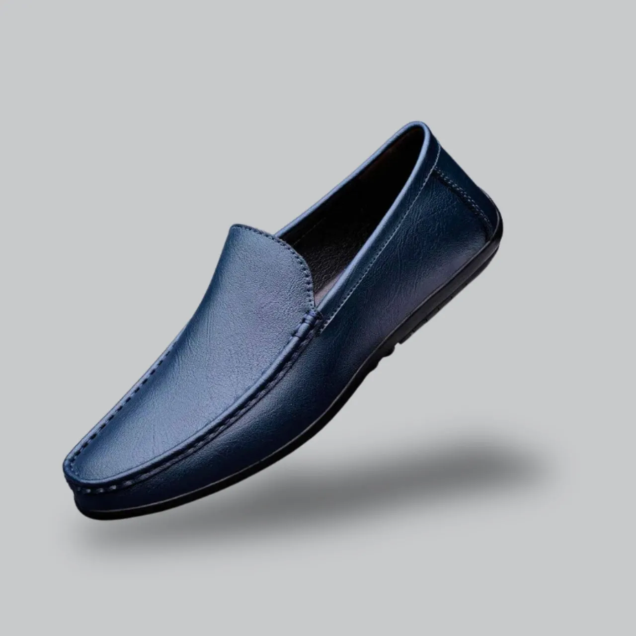 Men's Leather Loafers | Genuine Leather, Slip-On Design, Comfortable Business Shoes