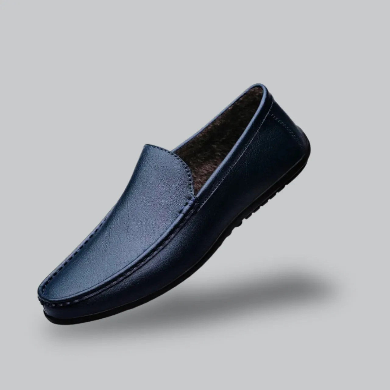 Men's Leather Loafers | Genuine Leather, Slip-On Design, Comfortable Business Shoes