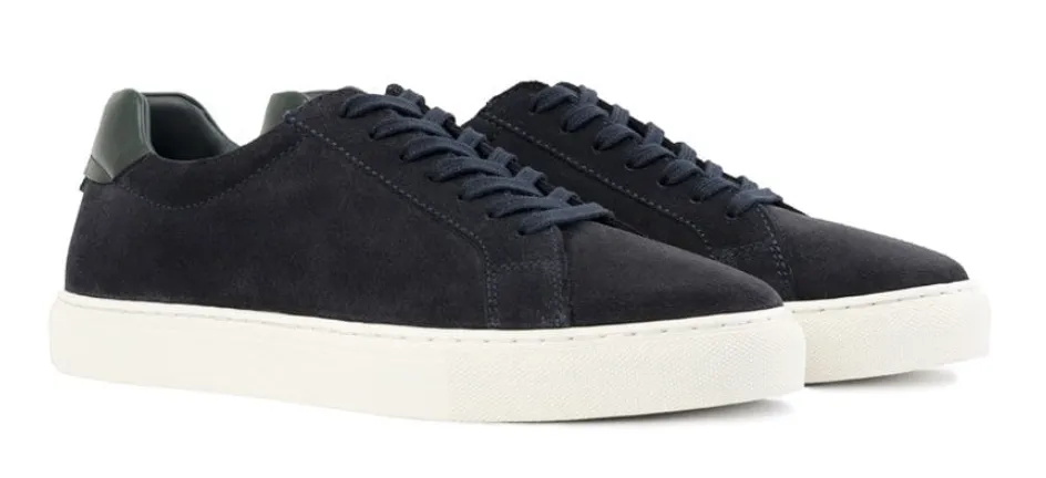 MEN'S MILWAUKEE BOOT CO. FALK SNEAKER | NAVY SUEDE