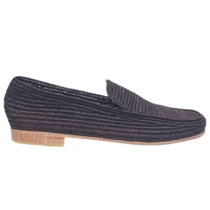 Men's Raffia Loafer (Brown)