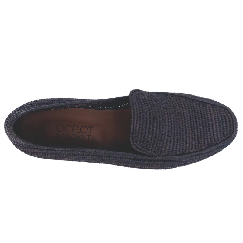 Men's Raffia Loafer (Brown)