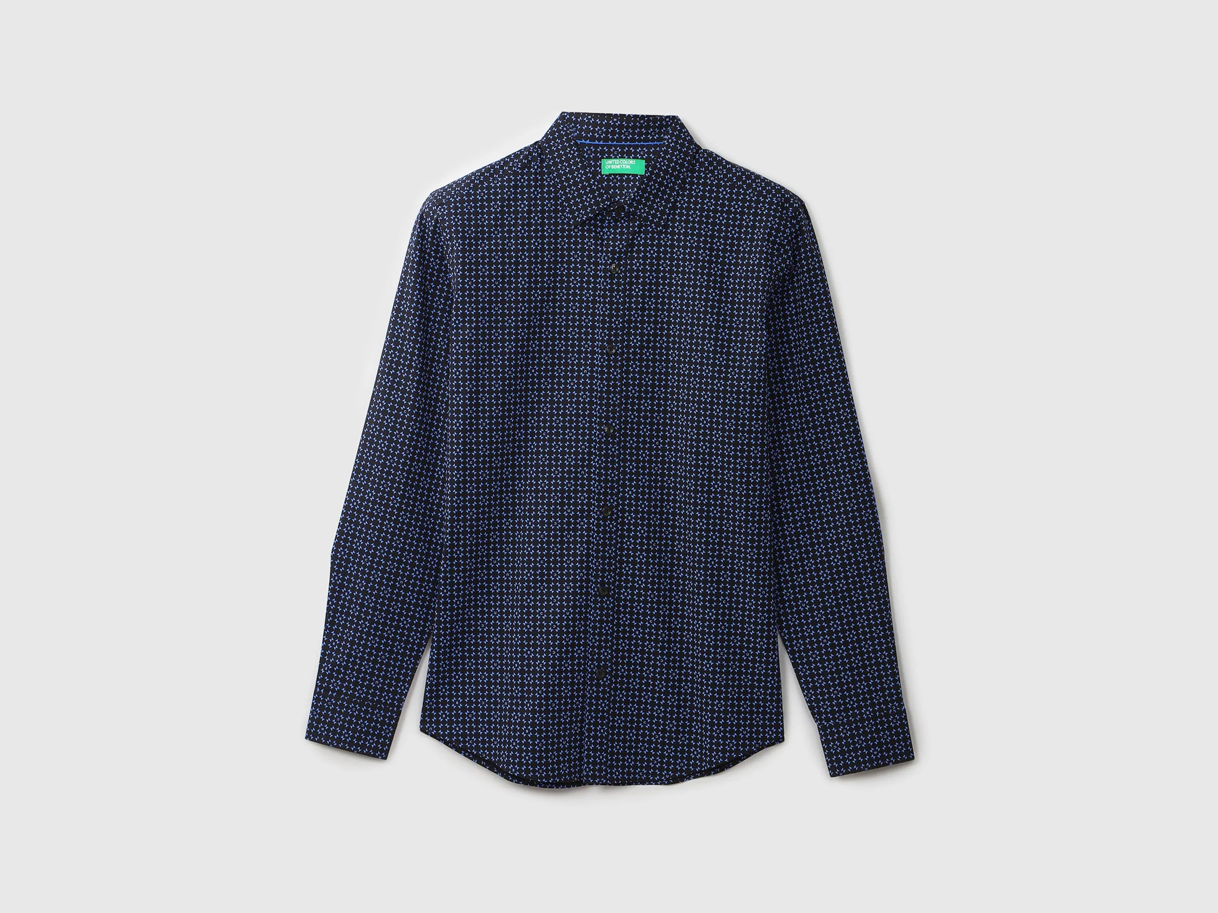 Mens Slim Fit Printed Shirt