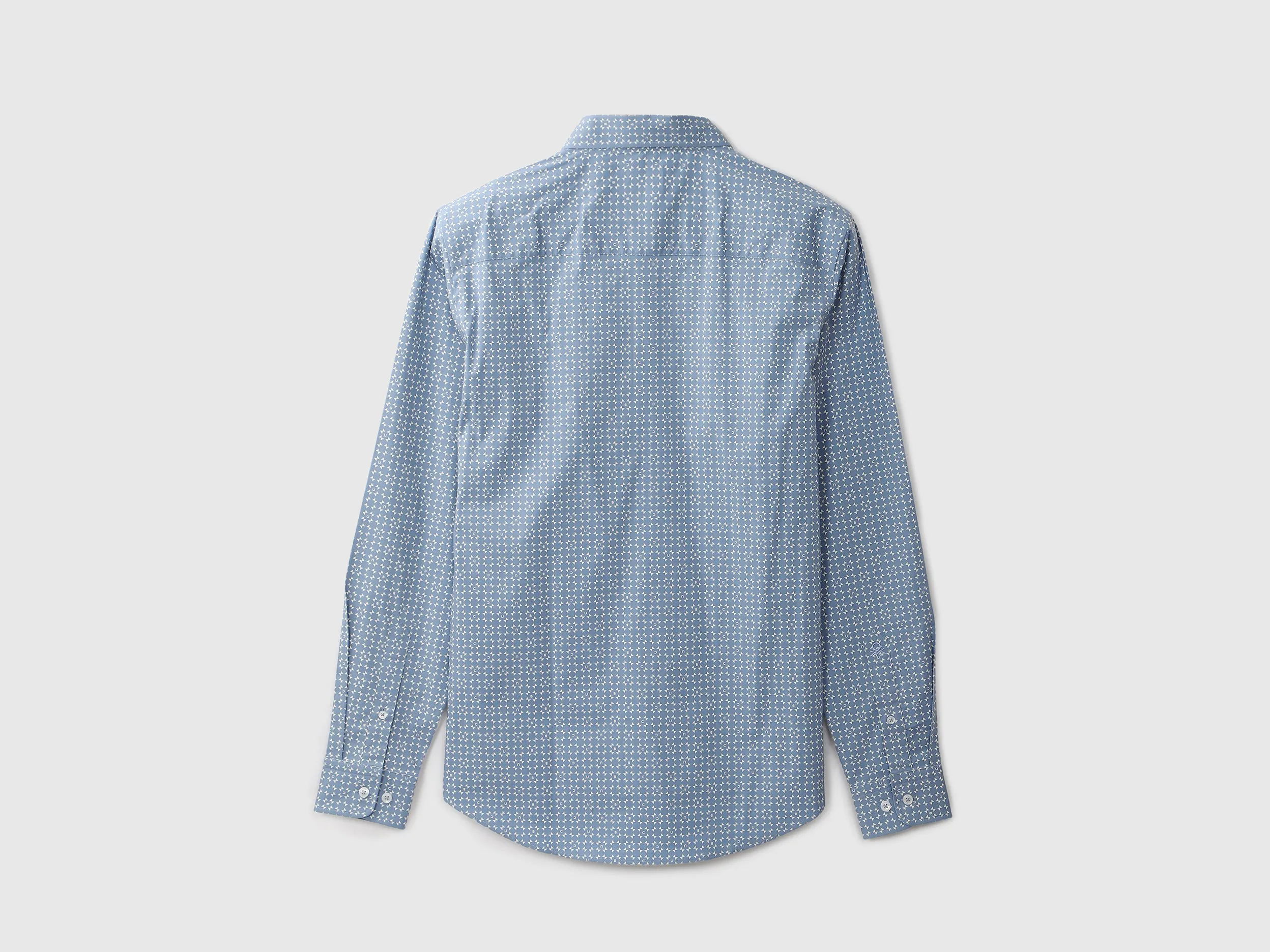 Mens Slim Fit Printed Shirt