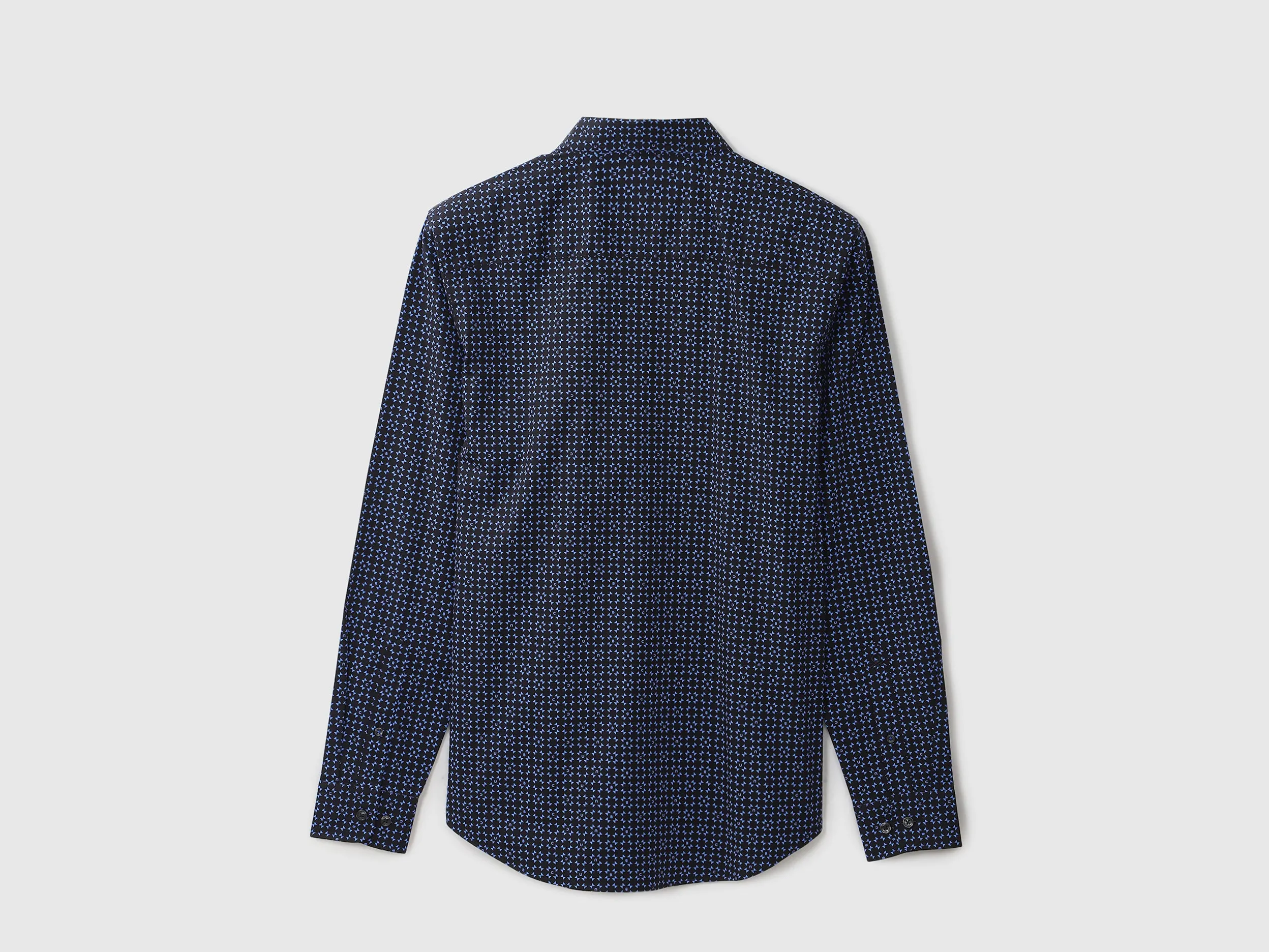Mens Slim Fit Printed Shirt
