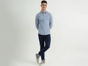 Mens Slim Fit Printed Shirt