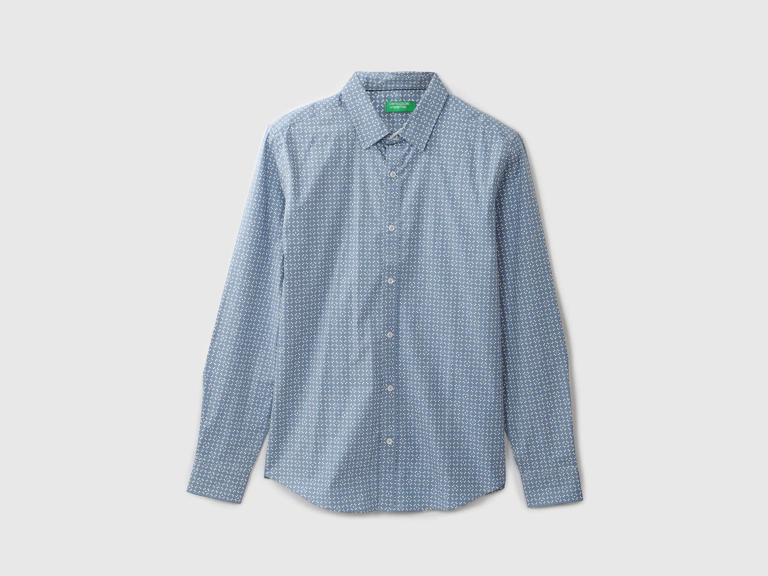 Mens Slim Fit Printed Shirt