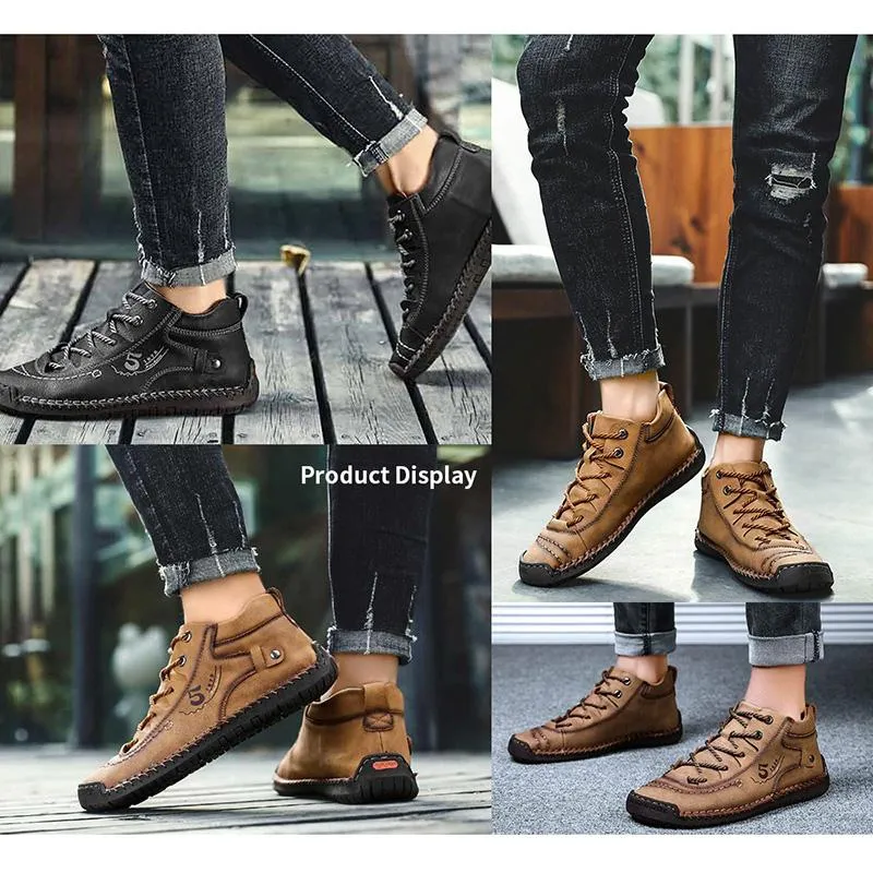 Men's Super Fiber Large Size Breathable Men Outdoor Casual Shoes