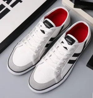 Men's Velvet Breathable Lace Up's In 2 Colors