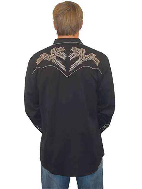 Men's Vintage Western Shirt Collection: Scully Classic Bootstitch