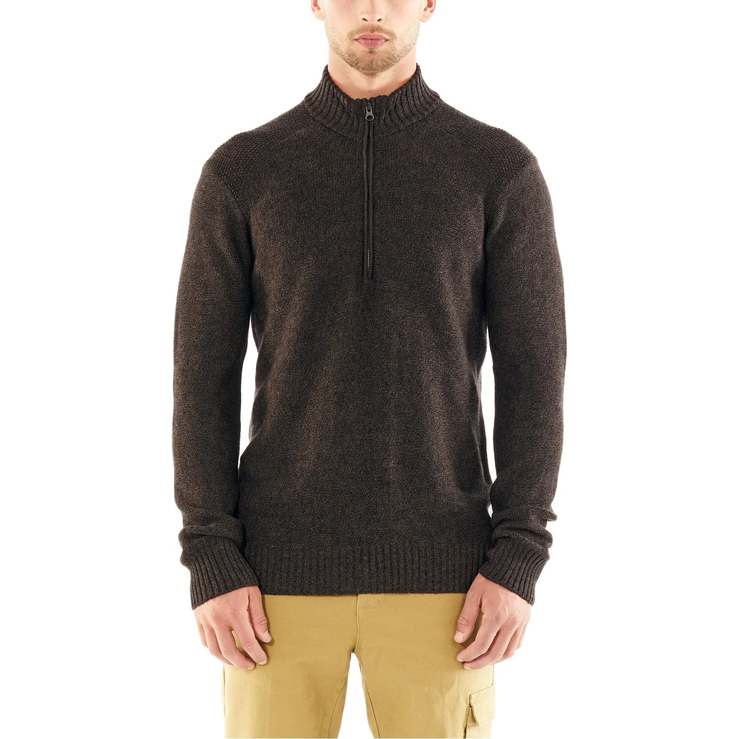 Mens Waypoint Long Sleeve Halfzip Skivvy