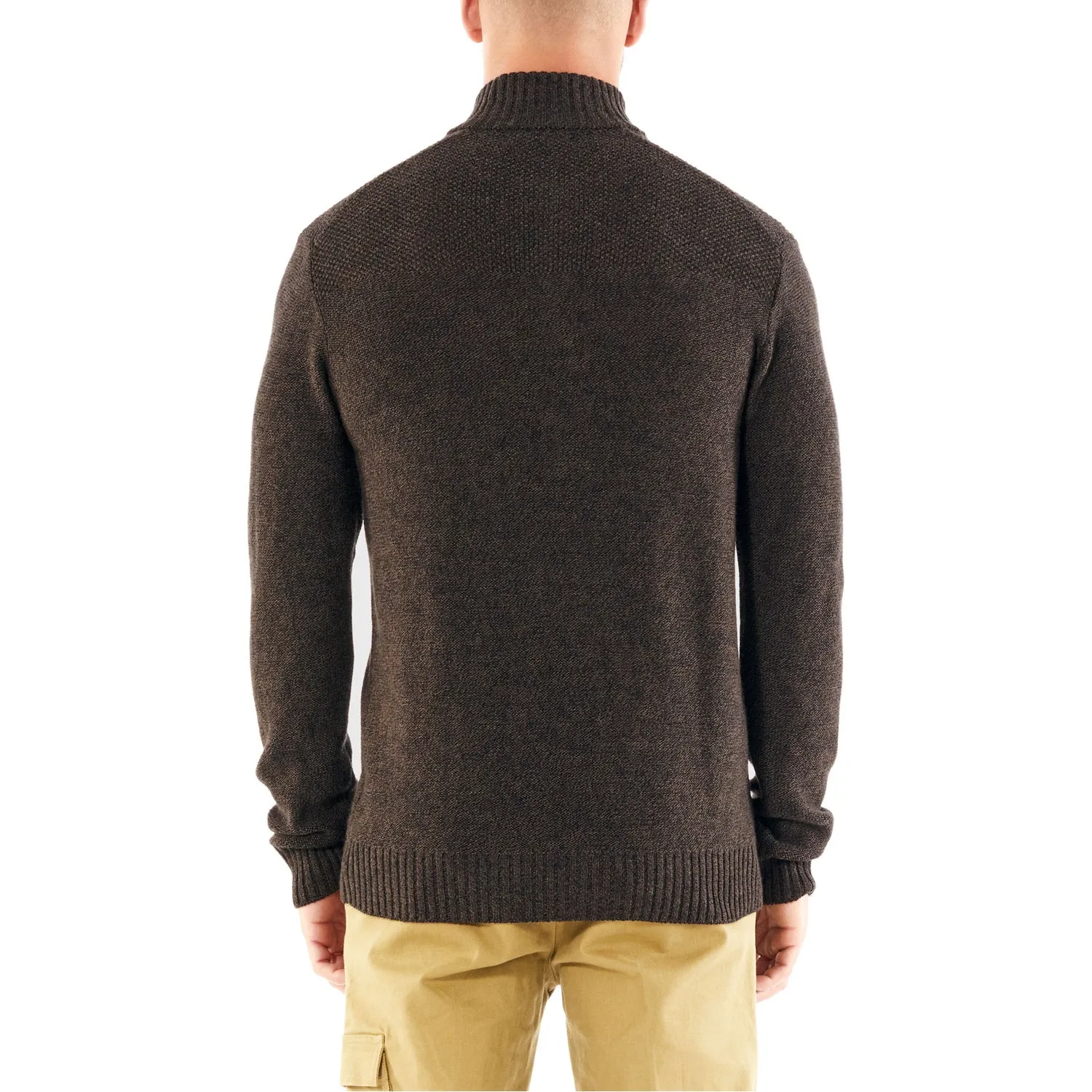 Mens Waypoint Long Sleeve Halfzip Skivvy