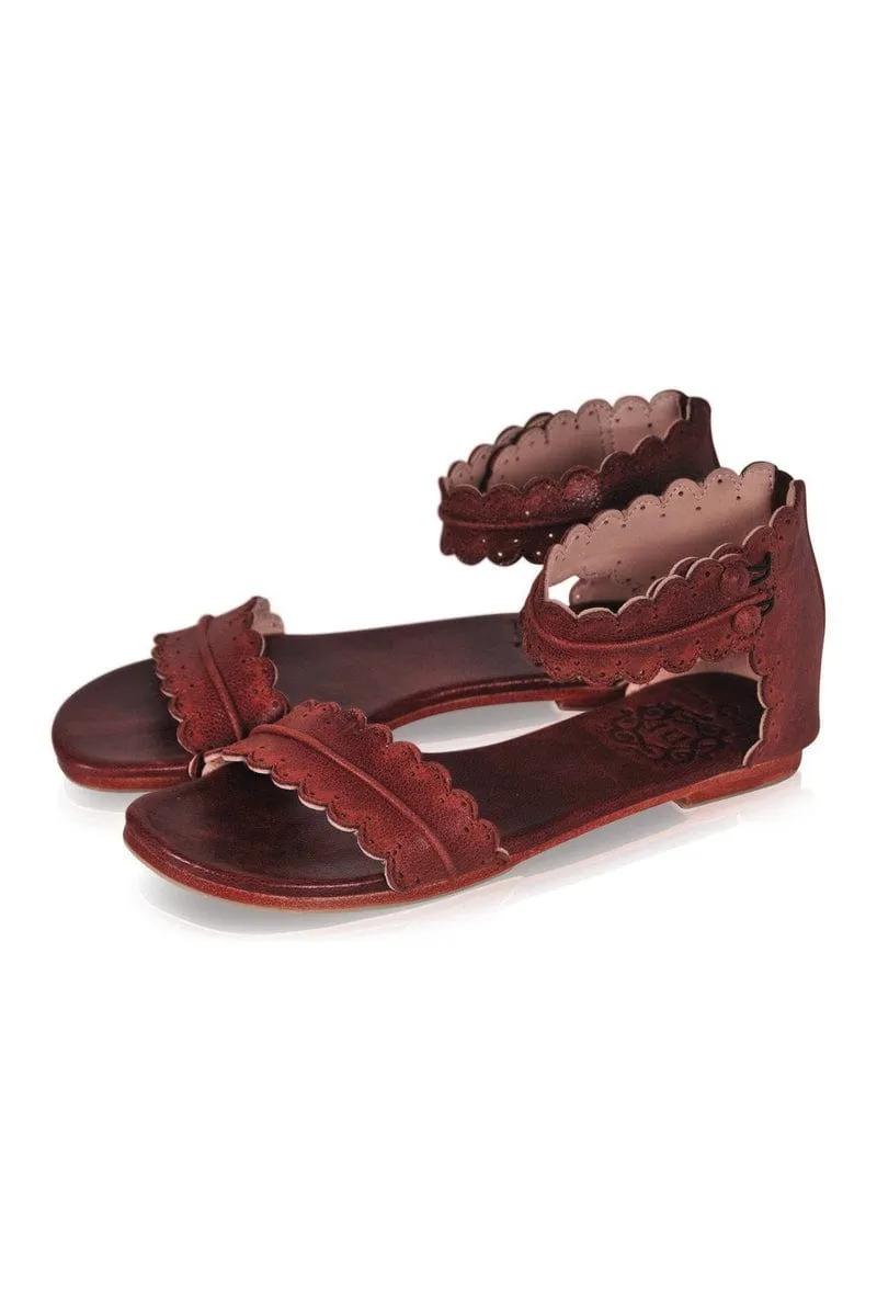 Midsummer Sandals in Dark Tan