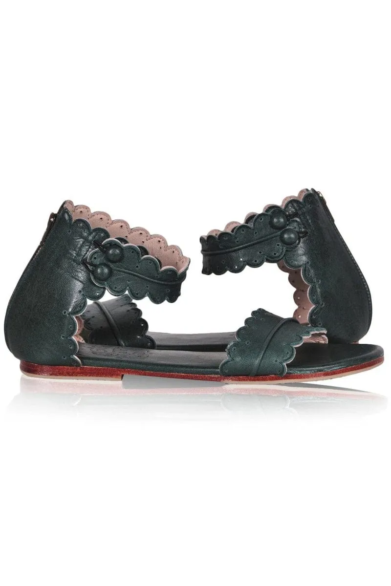 Midsummer Sandals in Dark Tan