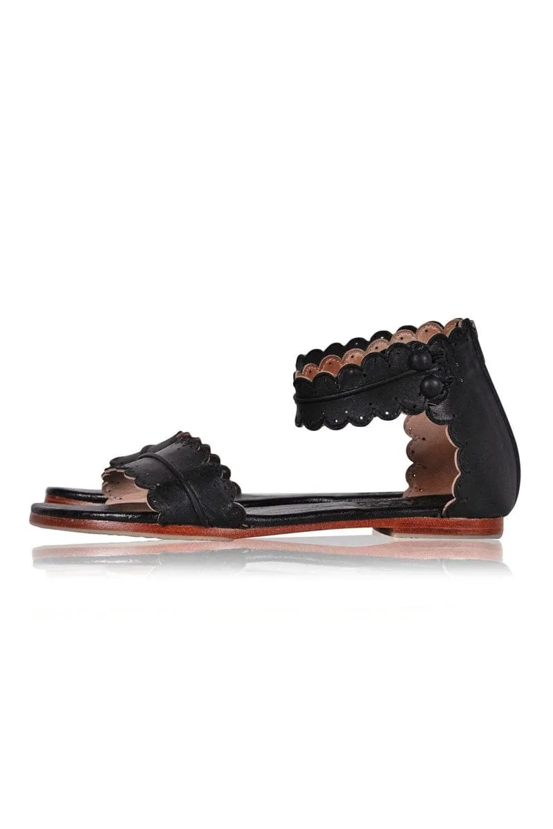 Midsummer Sandals in Dark Tan