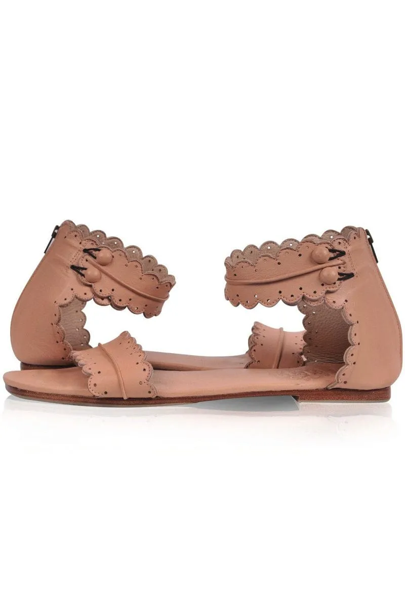 Midsummer Sandals in Dark Tan