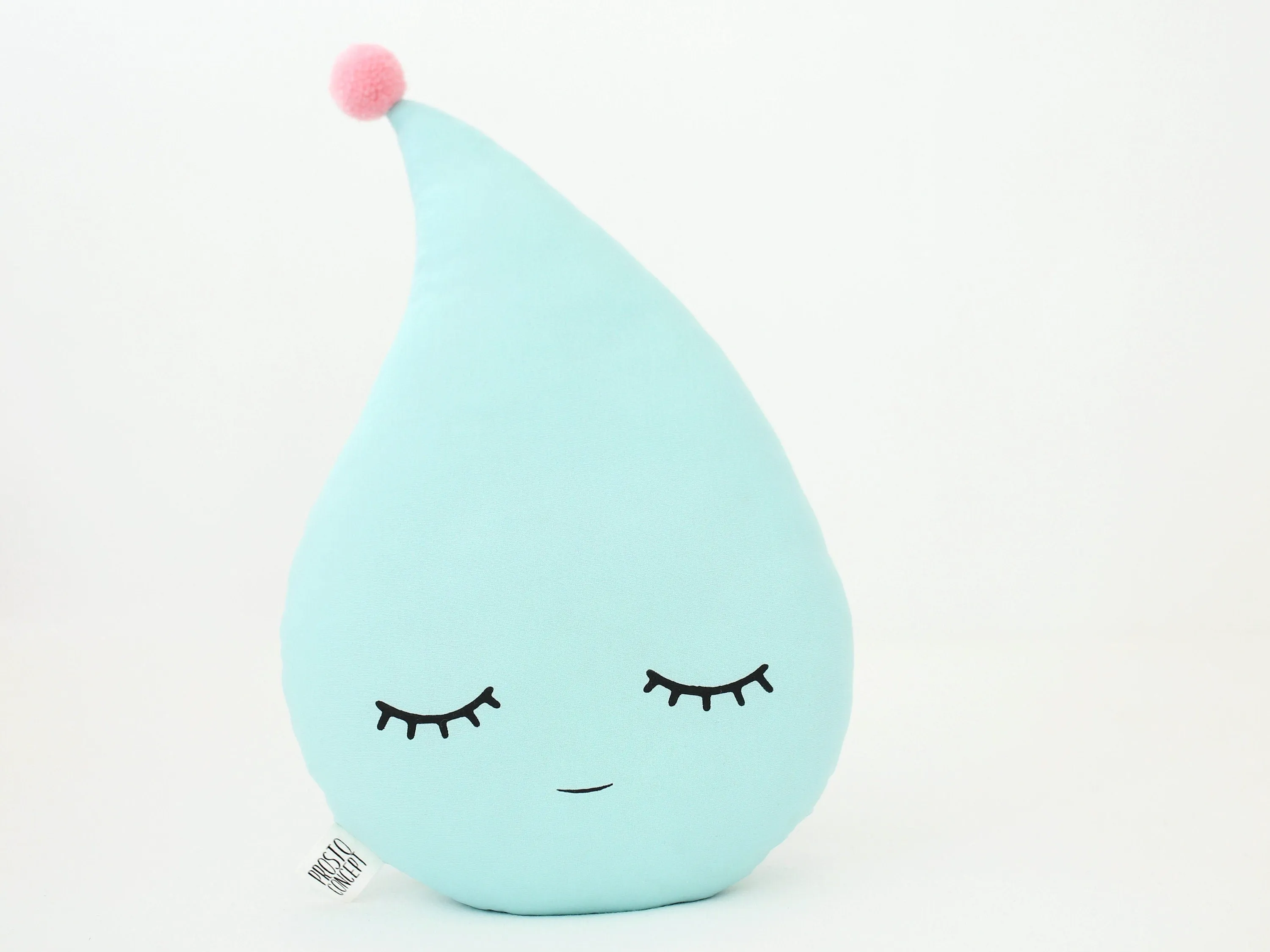 Mint Raindrop Pillow