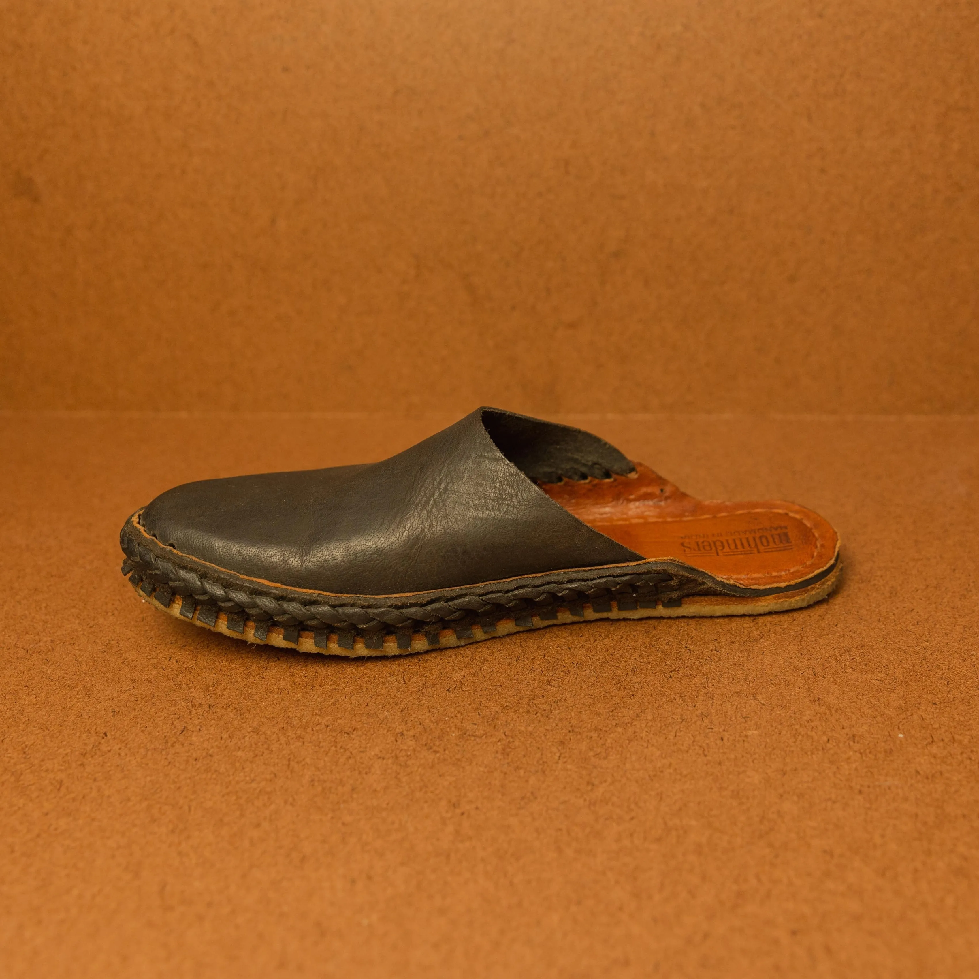 Mohinders Women's Heritage Solid Slides in Charcoal