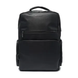 Momodesign Zaino Business Unico grande in saffiano nero