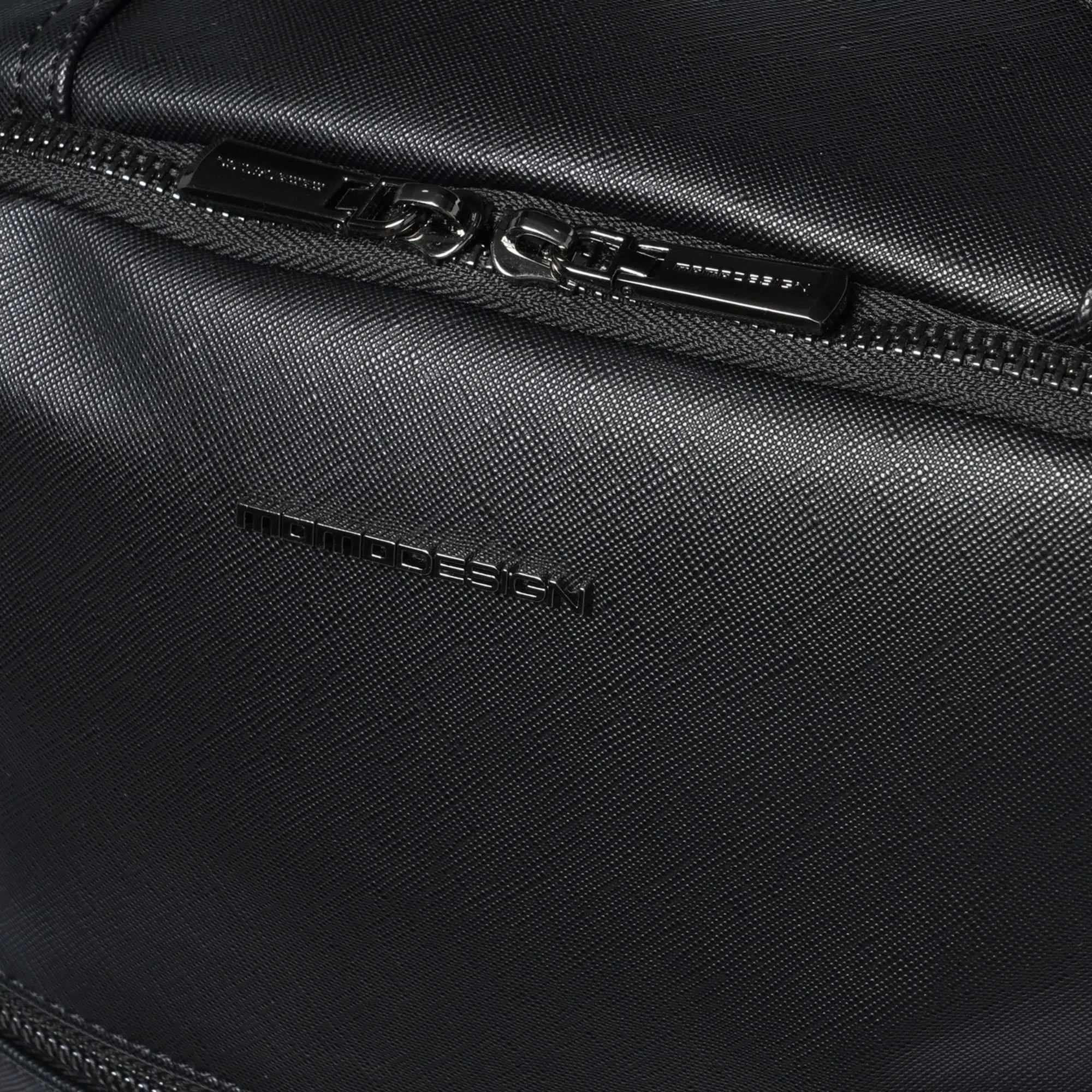 Momodesign Zaino Business Unico grande in saffiano nero